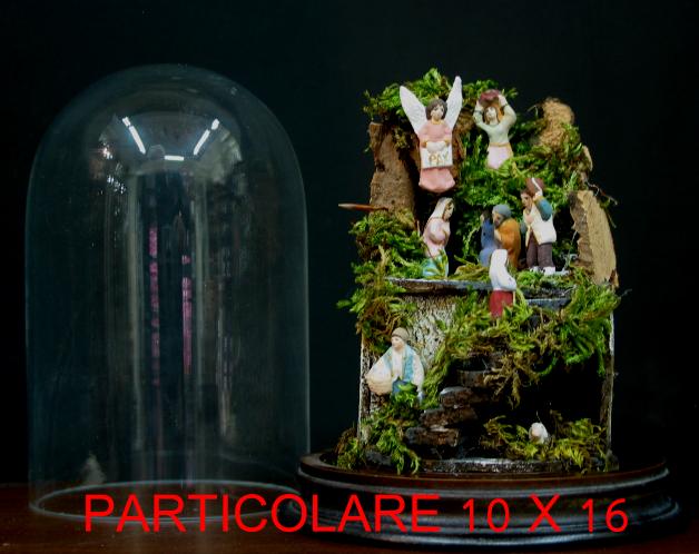 PRESEPE IN CAMPANA Cm. 10 x 16